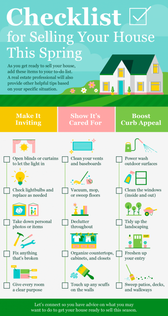 Checklist for Selling Your House This Spring