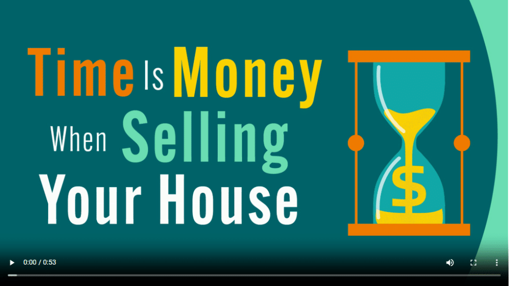 Time Is Money When Selling Your House