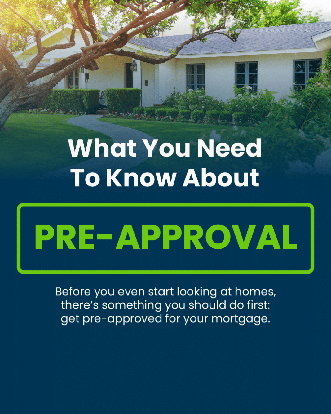 What You Need To Know About Pre-Approval